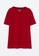 LC WAIKIKI red V Neck Short Sleeved Basic Combed Cotton Men's T-Shirt F03FBAA44F03BEGS_5