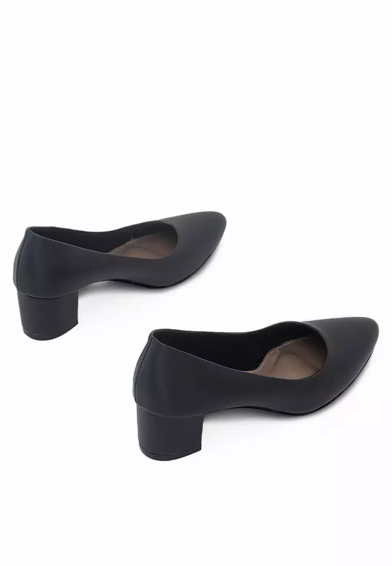 VIVI NICI - Kenici Sepatu Wanita Hak 5 cm Black Solid