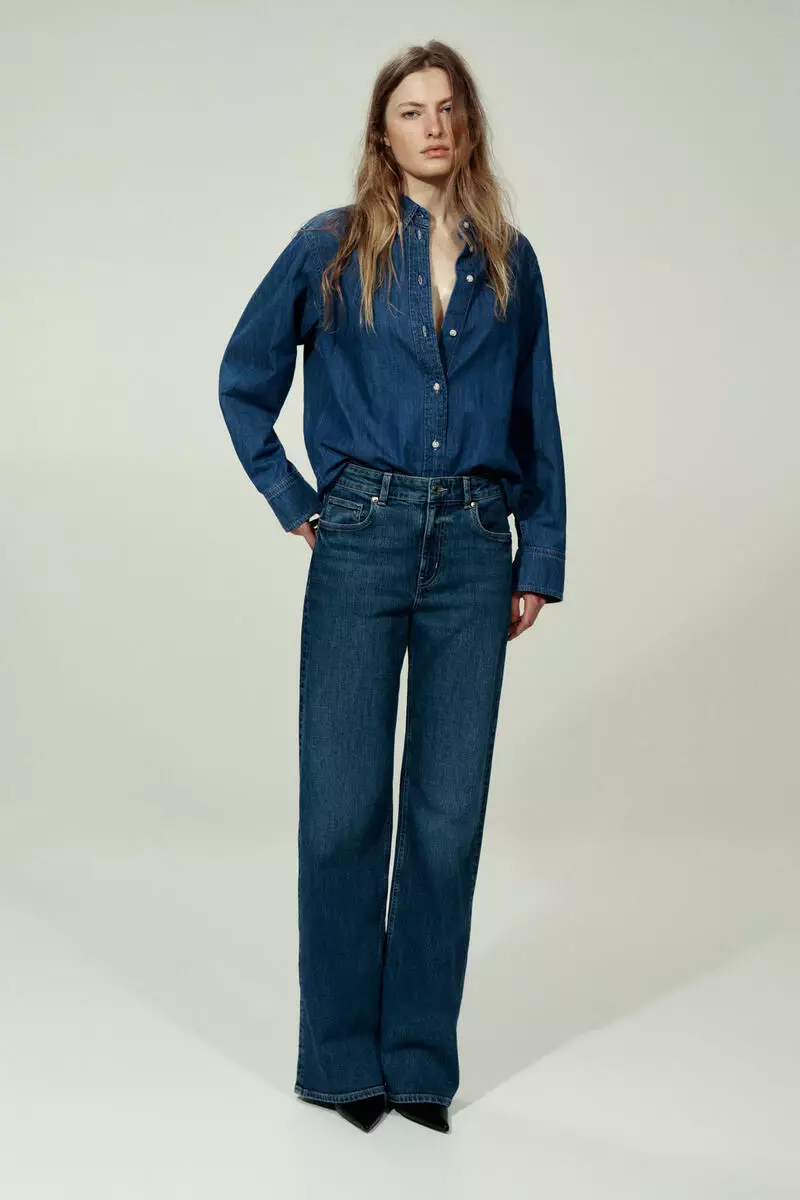 Wide High Waist Jeans