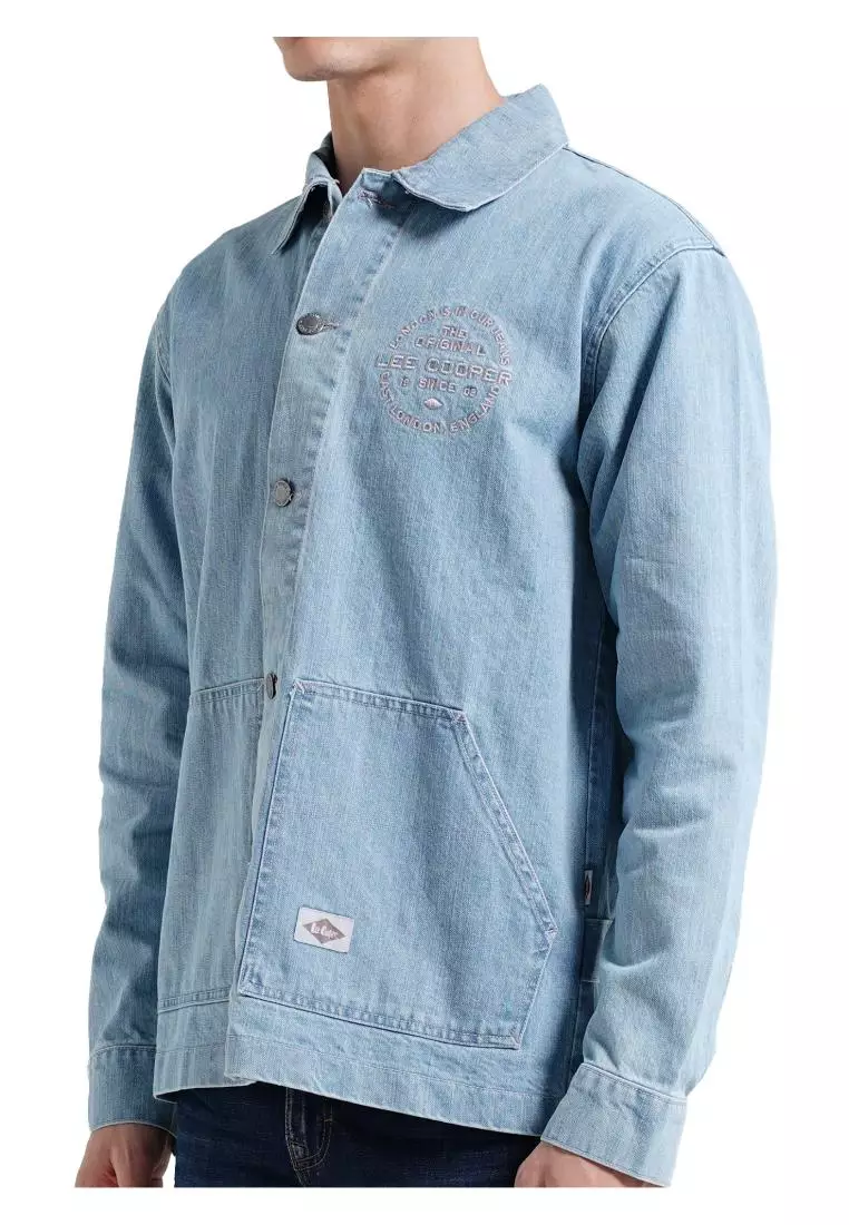 Lee Cooper Jacket Denim Classic Light Blue