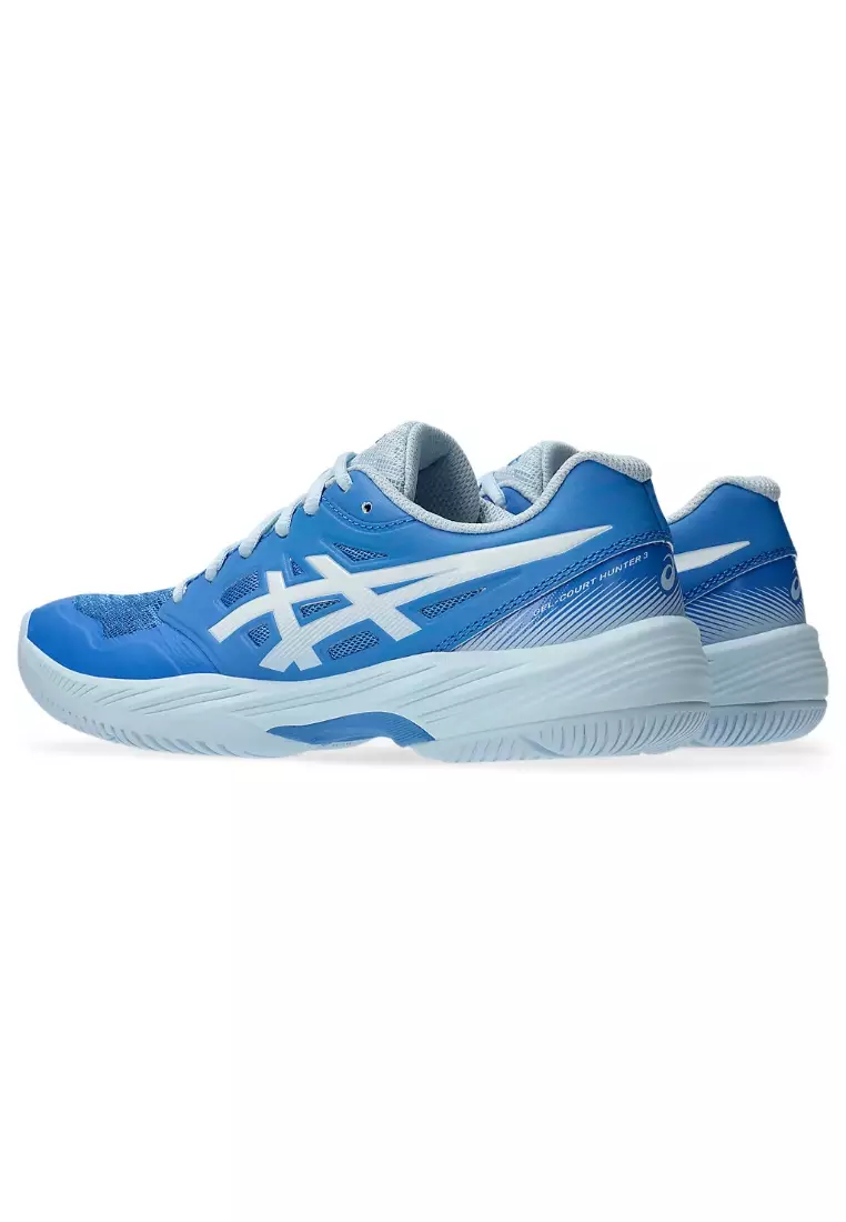 GEL-COURT HUNTER 3 WOMEN INDOOR SPORT SHOES (BLUE)