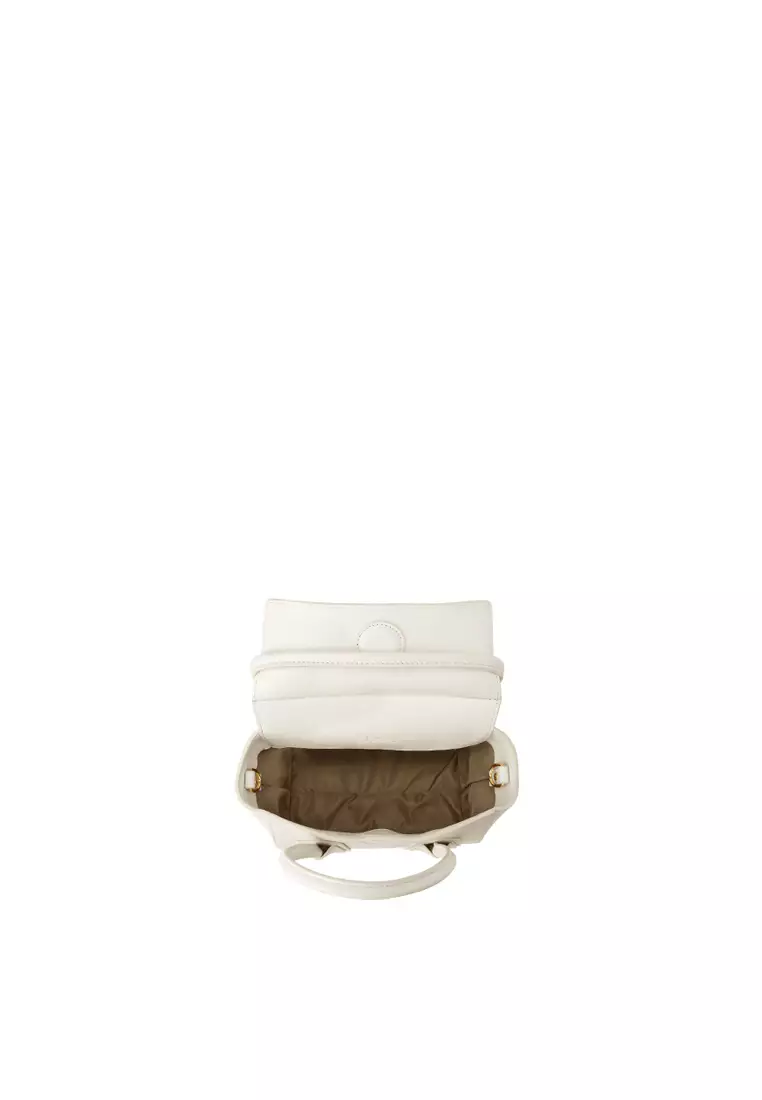 UNNI Mini Top Handle Bag - White
