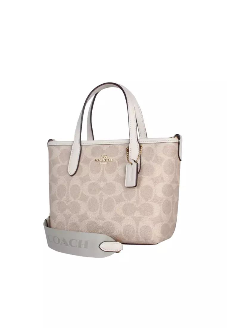 City Mini Tote Bag In Signature Canvas CW032