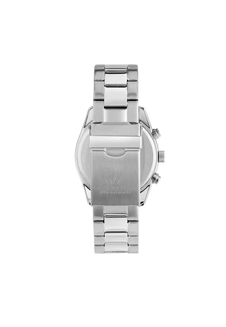 【2 Years Warranty】Maserati Attrazione 43mm Men's Quartz Watch Luminous Dial Hands R8853151010 Japan Movement