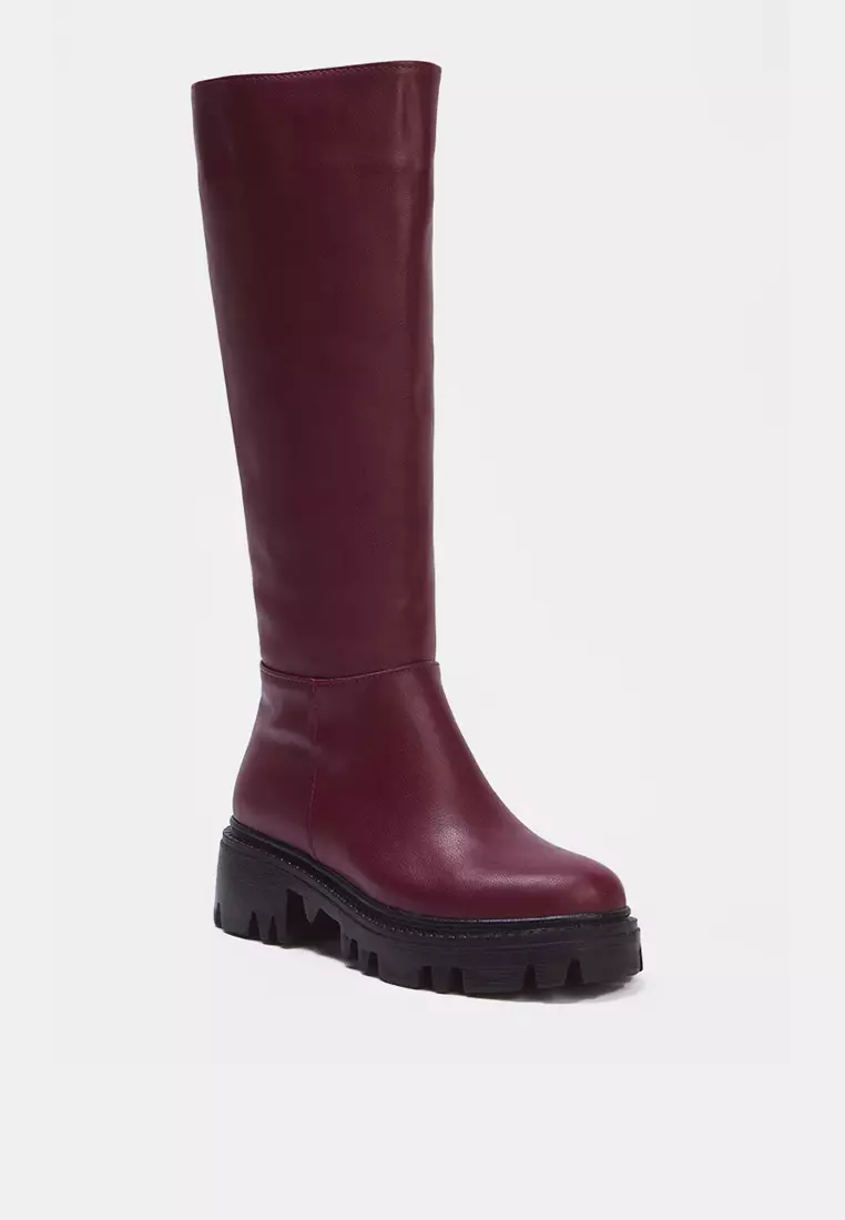 Zippered Thick Soled Boots
