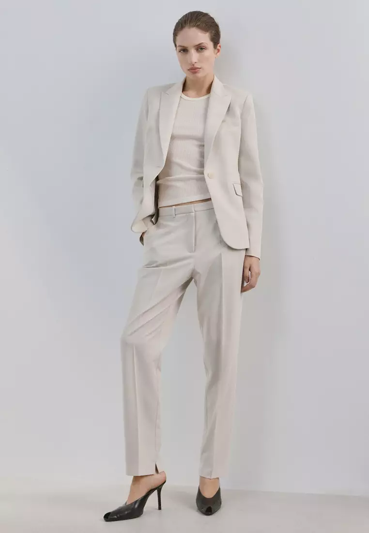 Fitted Suit Blazer