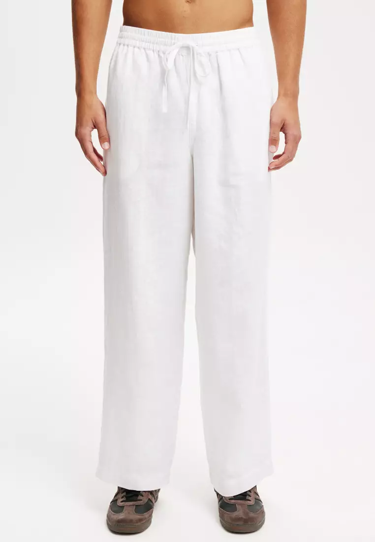 Super Baggy Linen Pants