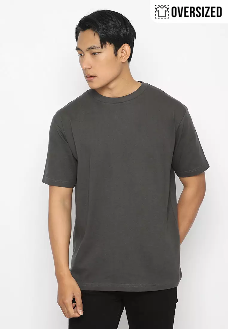 RBJ T-Shirt Cotton Polos Oversized Pria 2079030001