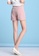 Twenty Eight Shoes pink VANSA Ice Silk Cotton Linen Shorts Pant VCW-PYMSS FF565AAEE66B02GS_3