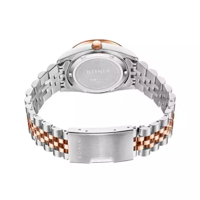 Jam Tangan Wanita Bonia Noble Star Hour Purple Dial B10550-3609S Original