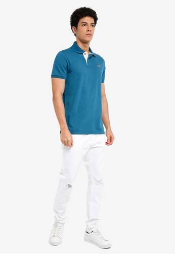 Jual Hollister Core Polo Shirt Original  ZALORA Indonesia