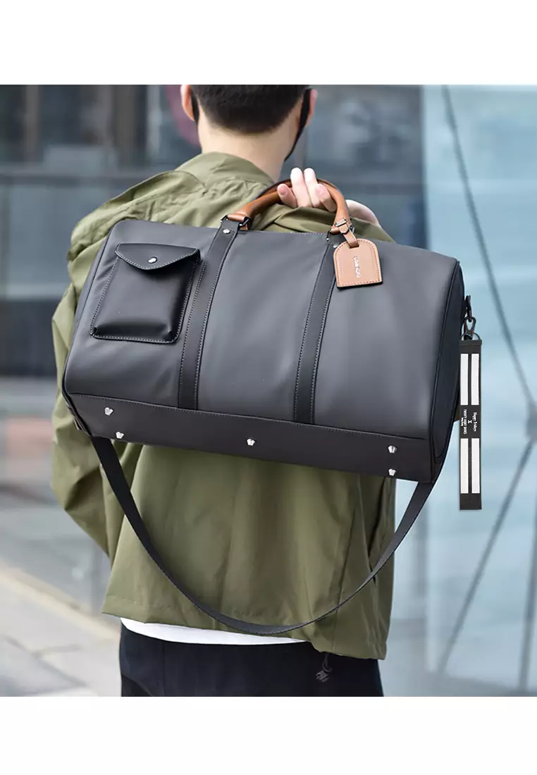 Travel Business Faux Leather Duffel Bags CK50056