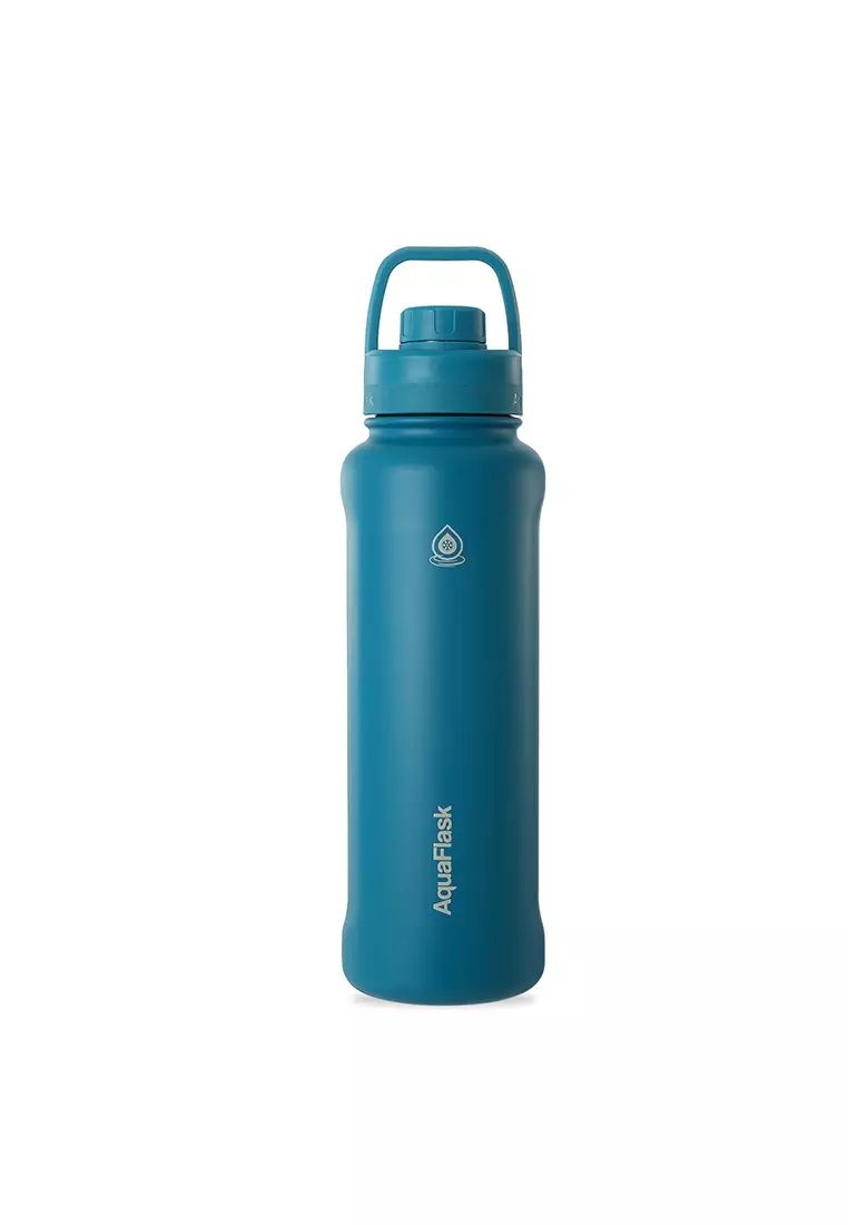 40oz Atlantic Blue New Sports Lid Bottle Wide Mouth Vacuum Insulated Stainless Steel Drinking Water Bottle