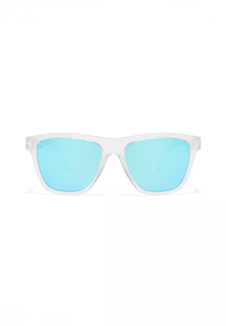 One Ls Raw - Polarized Air Matte Blue Sunglasses for Men and Women, Unisex. Official Product designed and Made in Spain