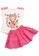 Toffyhouse white and pink Toffyhouse cute cat top & skirt set 560DFKA68349B8GS_1