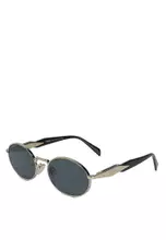 Frame Colour: Pale Gold; Lens Colour: Dark Grey