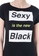 Sisley black Printed T-shirt 39E52AAEC618B6GS_3