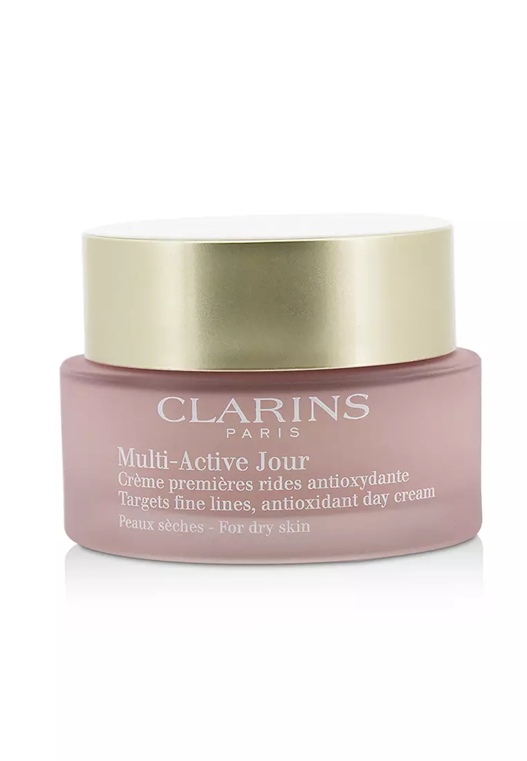 Clarins - Multi-Active Day Targets Fine Lines Antioxidant Day Cream - For Dry Skin 50ml/1.6oz