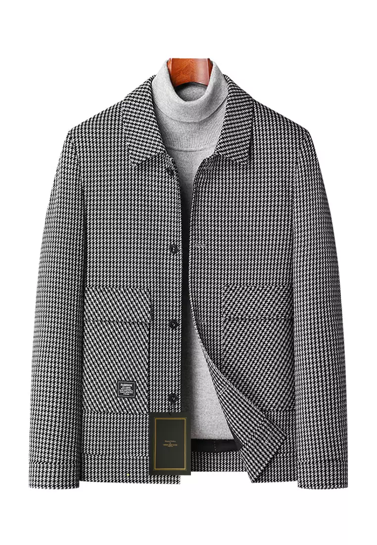 Thick sales plaid jacket