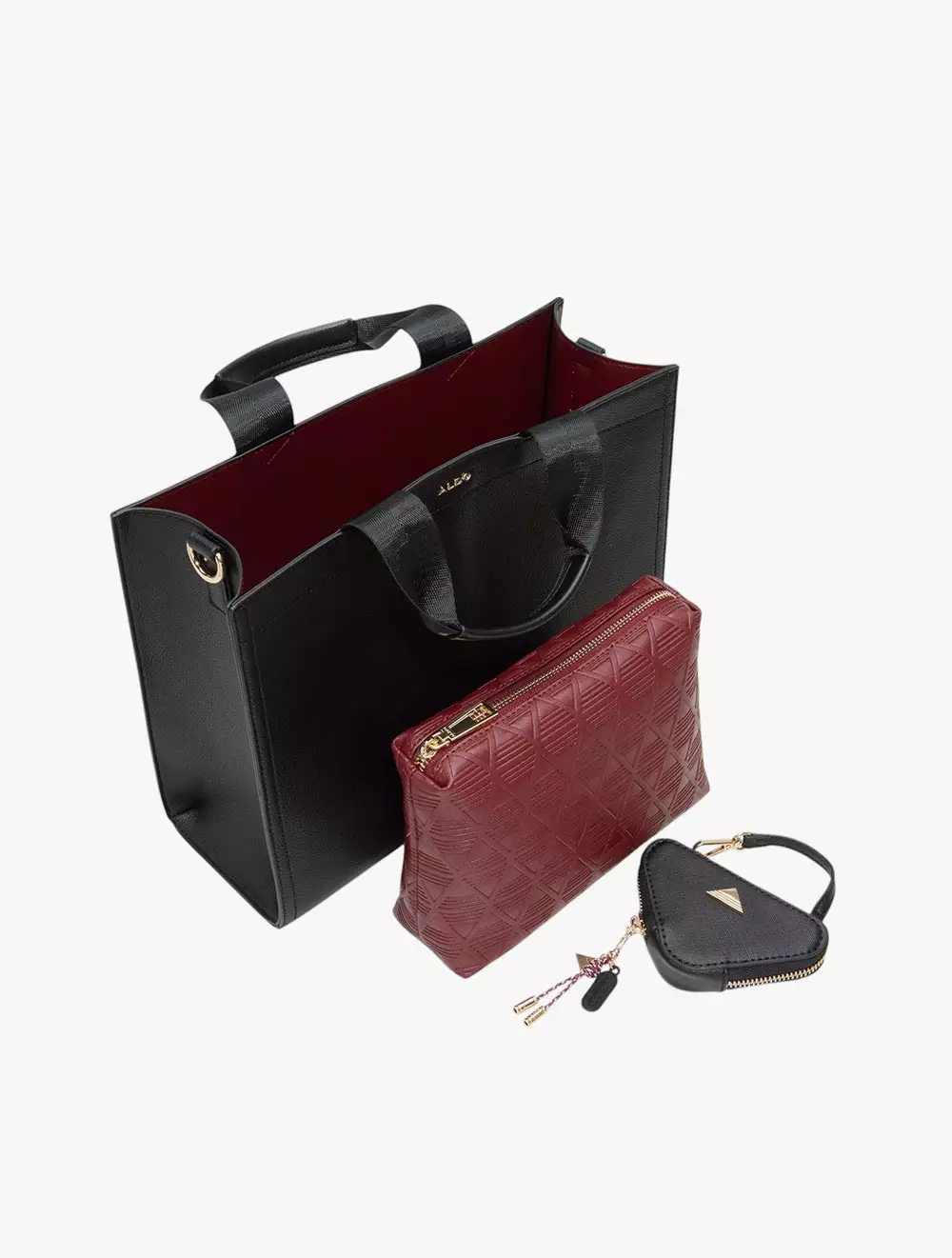 Aldo Mtl72Tote Satchel - Black