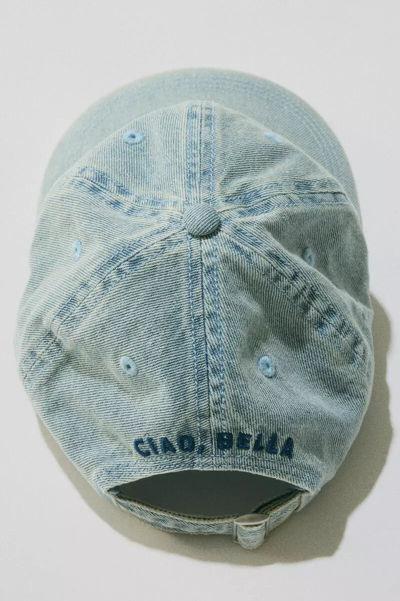 Cotton twill cap
