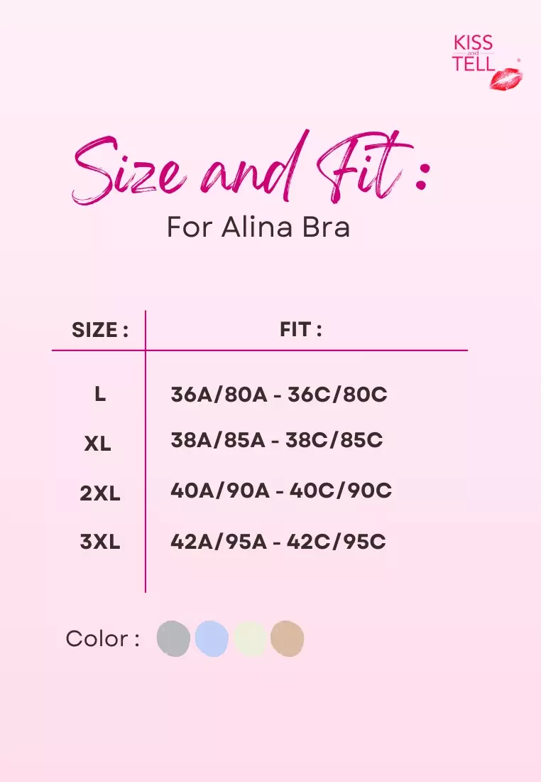 Premium Alina Seamless Nursing Bra in Blue