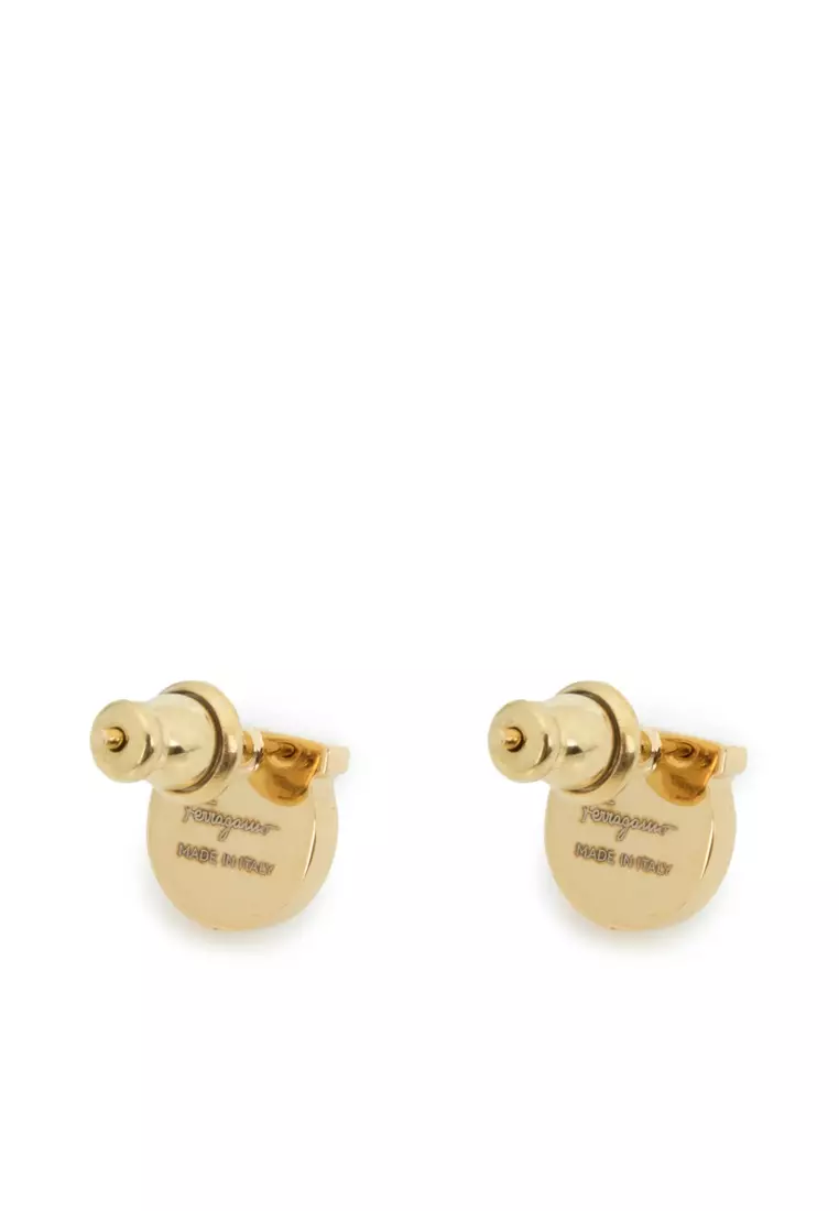 Brass Stud Earrings