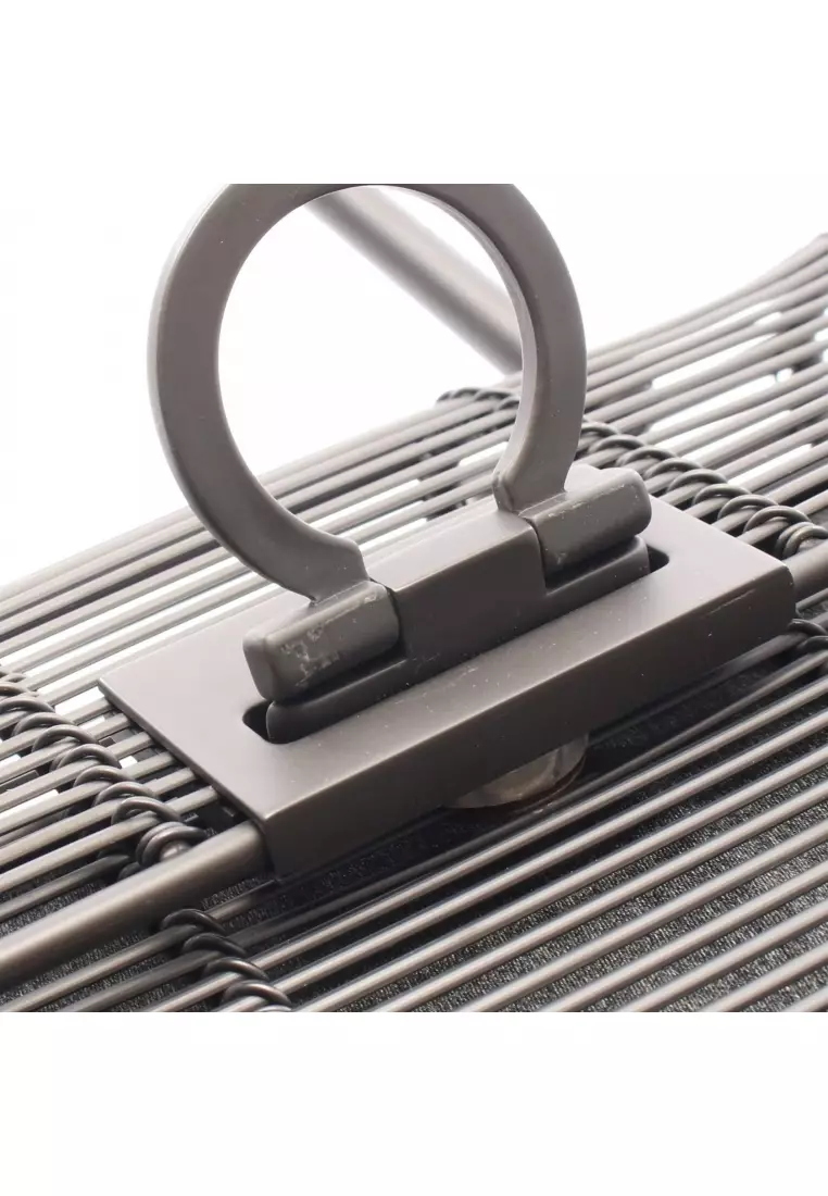 Pre-Loved Salvatore Ferragamo Gancini Handbag black