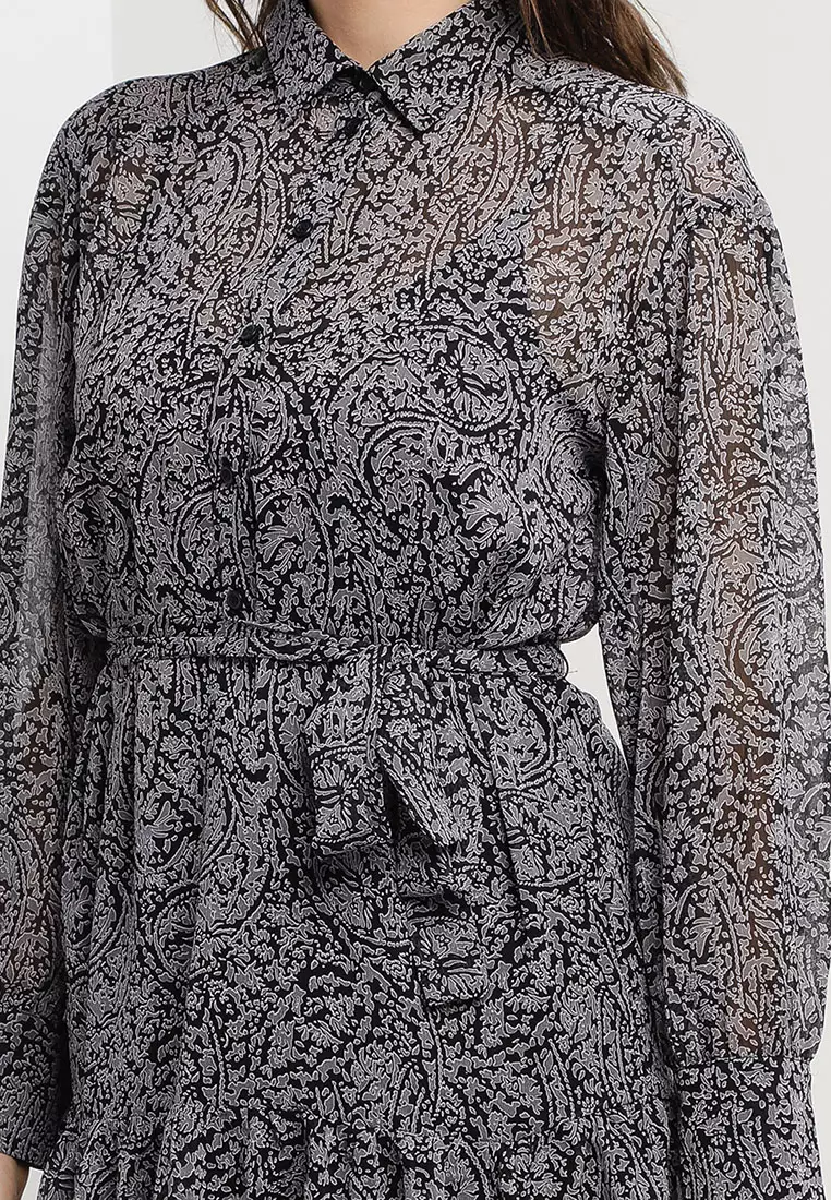 Topshop paisley shirt dress 2025