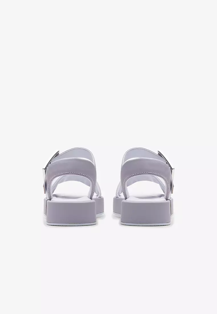 Alda Strap Flatform Sandal Lilac Combi