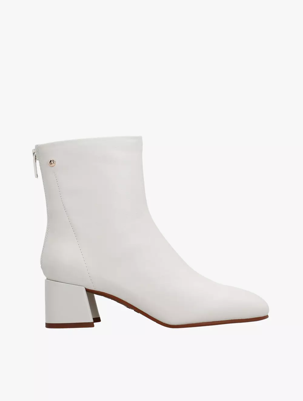 White ankle boots primark top