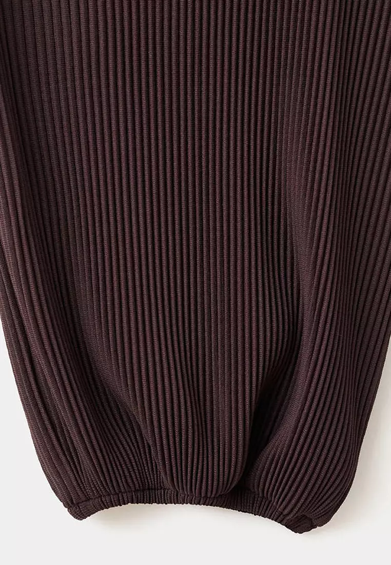 Textured Harem Pants
