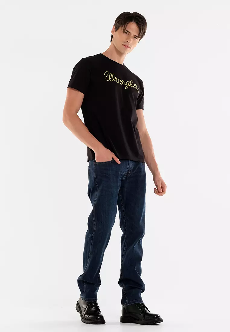 Wrangler Men's Denim Jeans Texas Tapered Fit