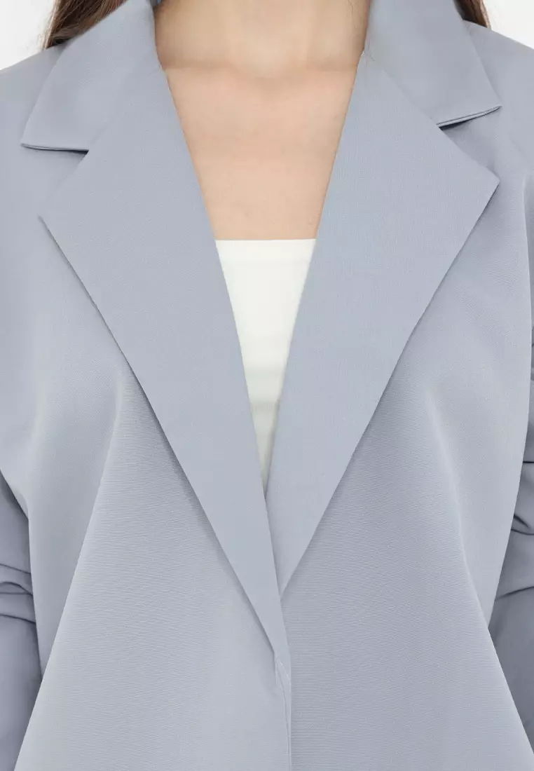 Mannequin Casual Crop Blazer Set