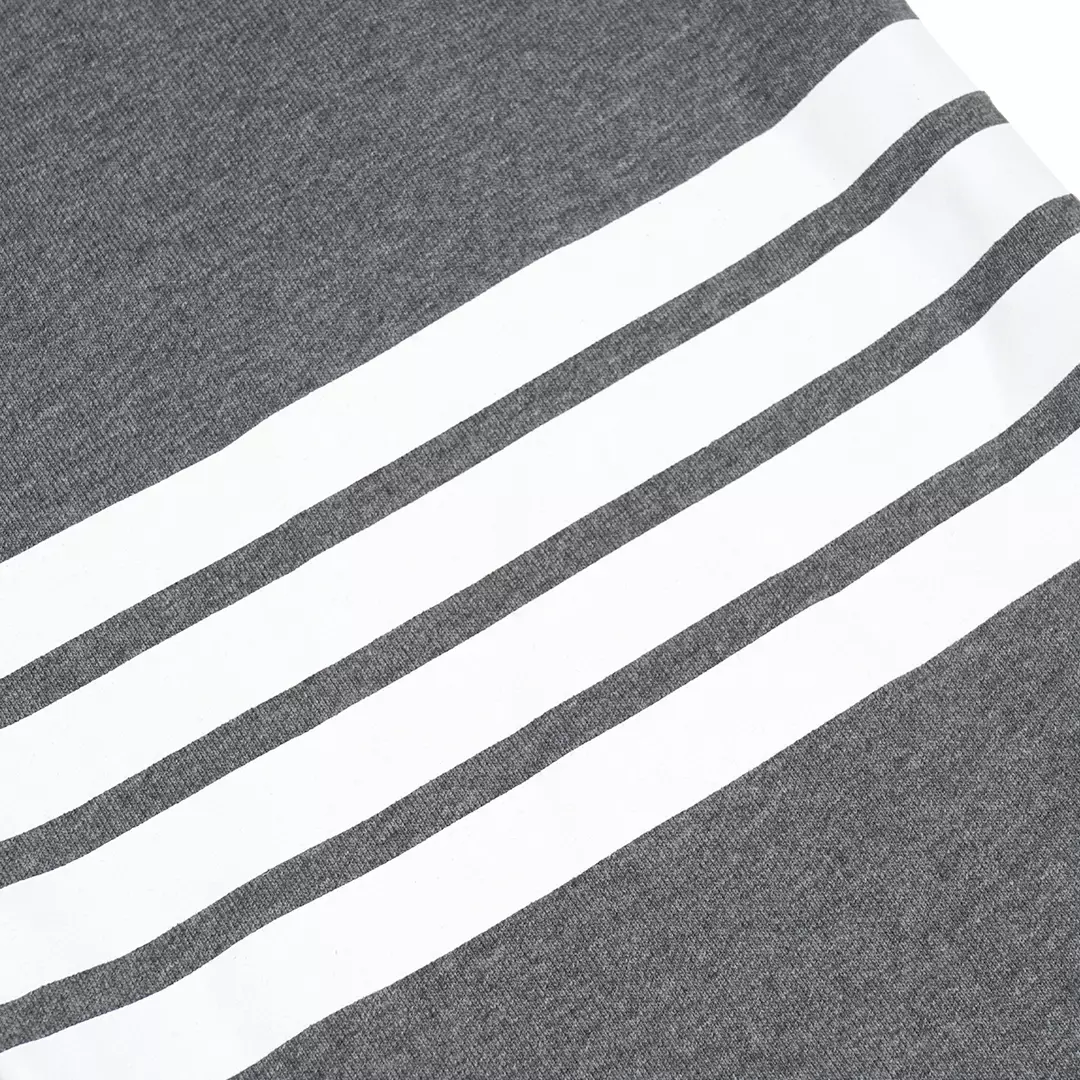 Bar Stripes Jogger Pants Grey