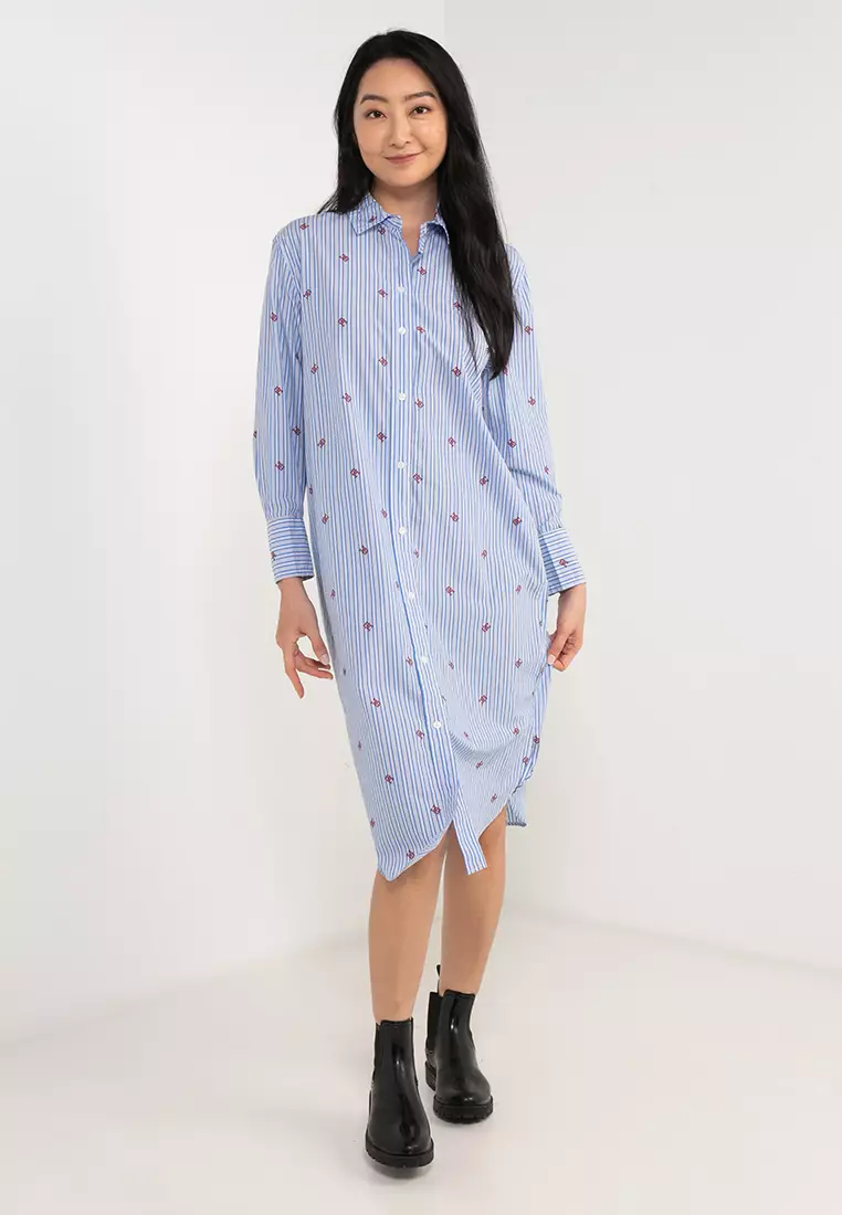 Tommy hilfiger courtney fitted maxi on sale