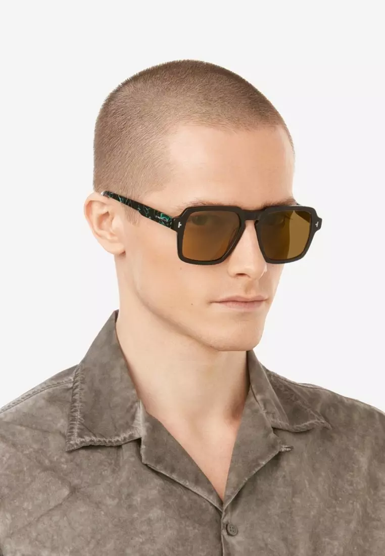 Lash - Black Matcha Sunglasses For Men, Male. Official Product Designed In Spain