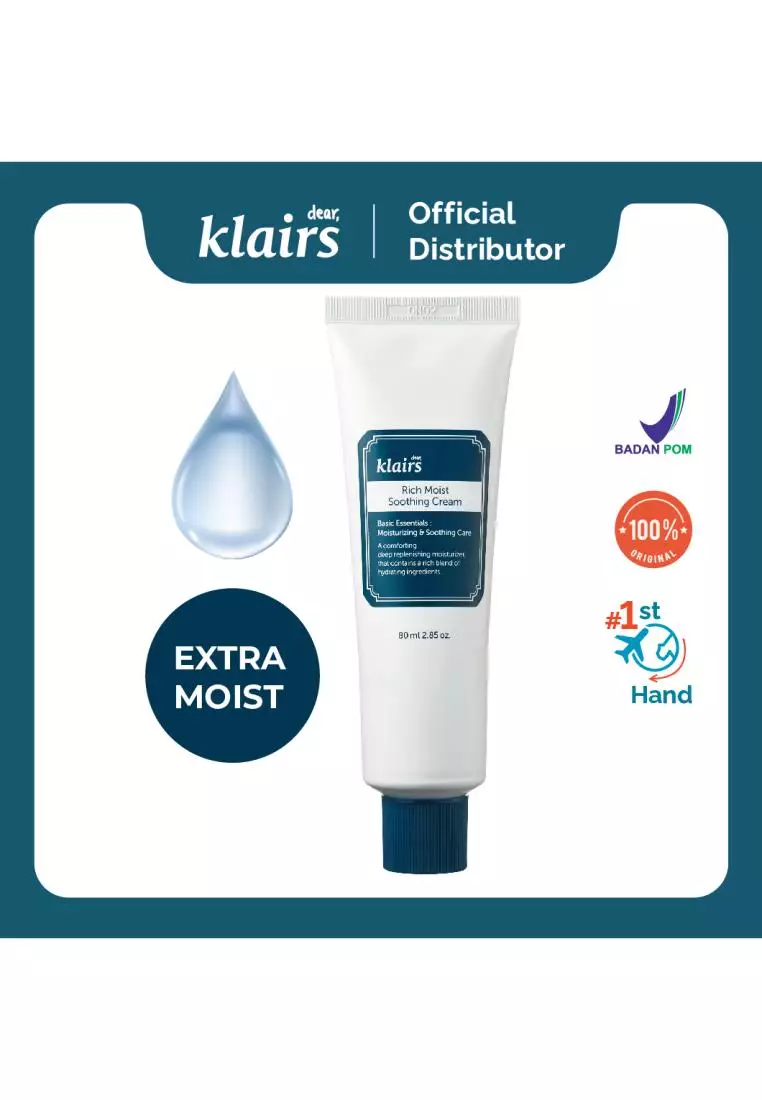 Dear Klairs Rich Moist Soothing Cream 80G