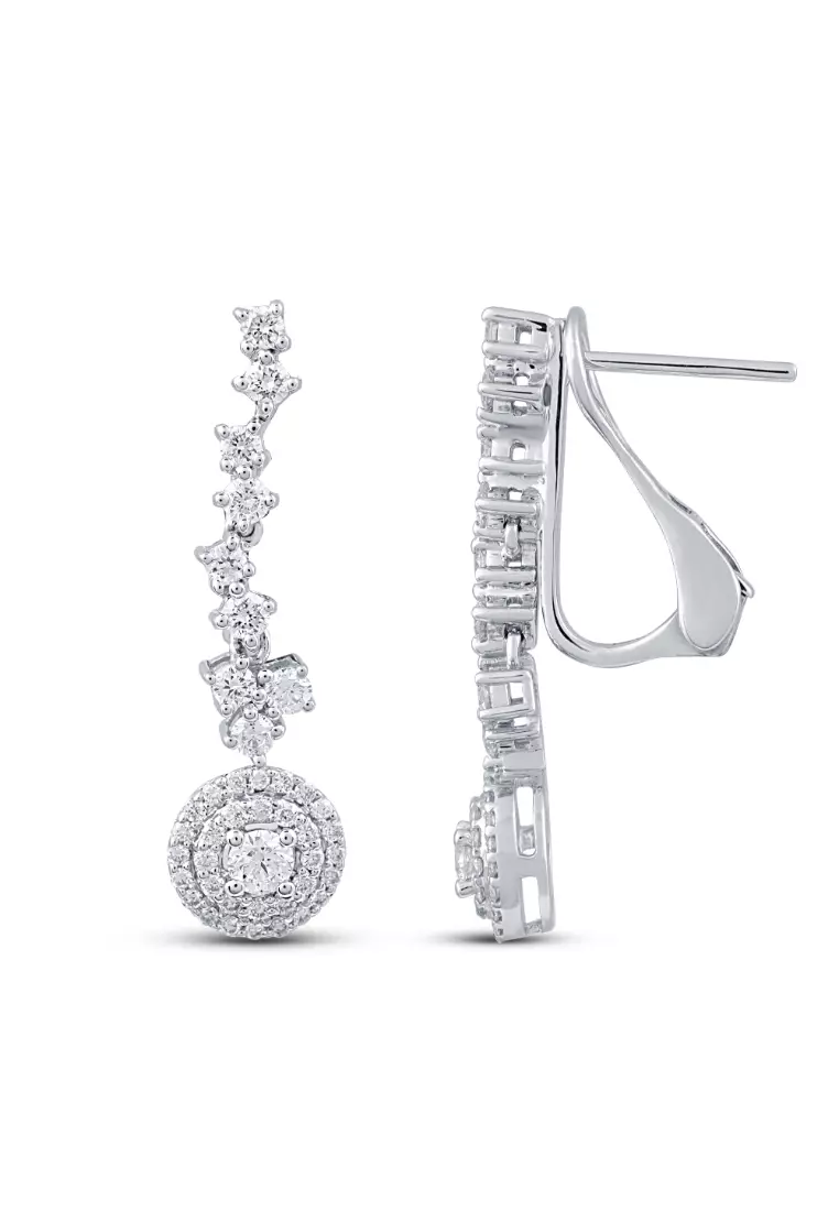 Quality on sale diamond earrings