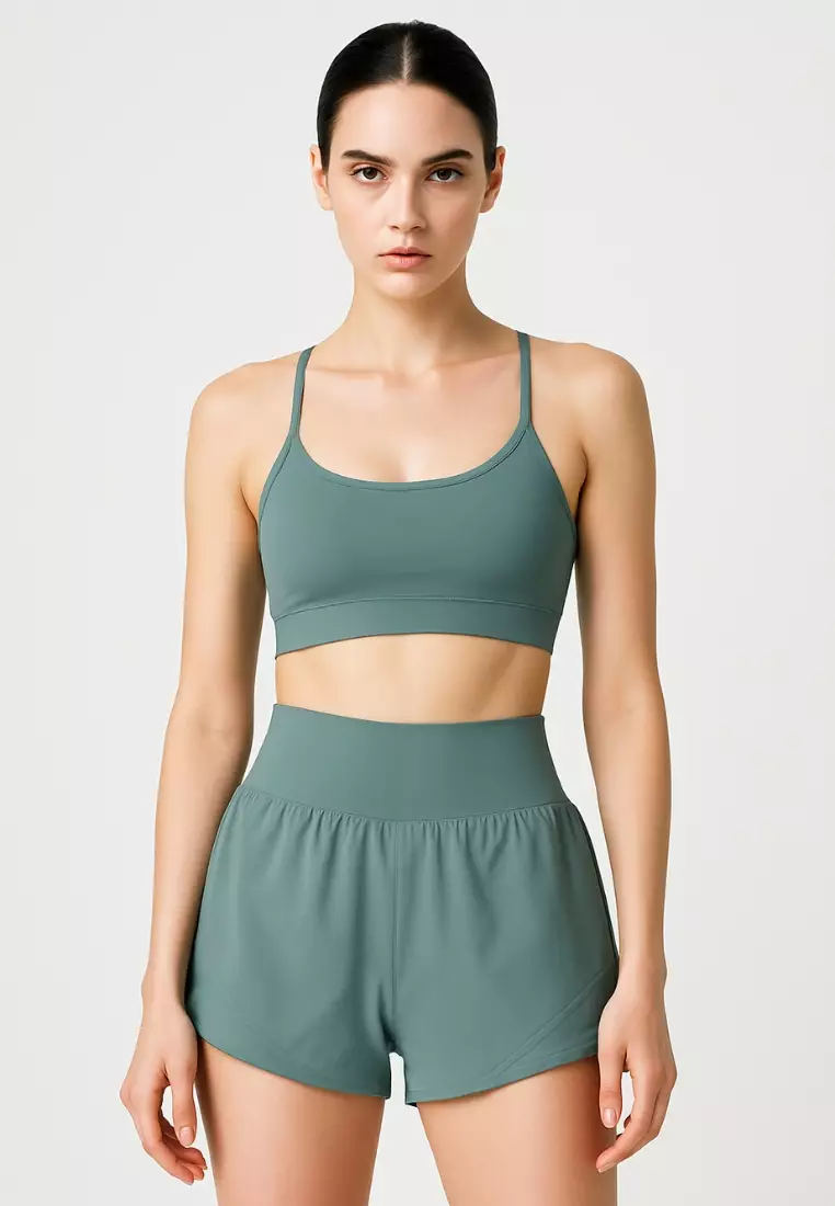 Skye Shorts - High Waist Pockets Activewear Shorts for Women - Quick Dry Workout & Yoga Training Pants