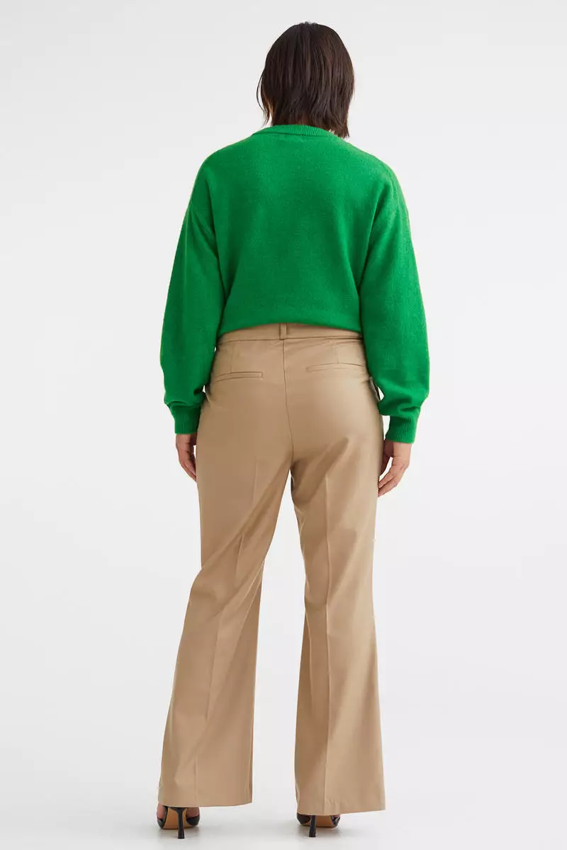 Buy H&M Flared tailored trousers Online | ZALORA Malaysia