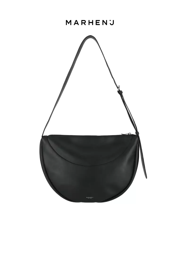 BAY Vegan Leather Crossbody Bag Black