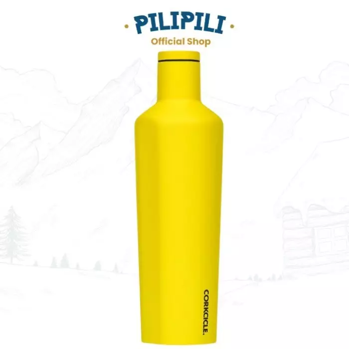 Corkcicle Canteen 16 oz / 475 ml Neon Yellow