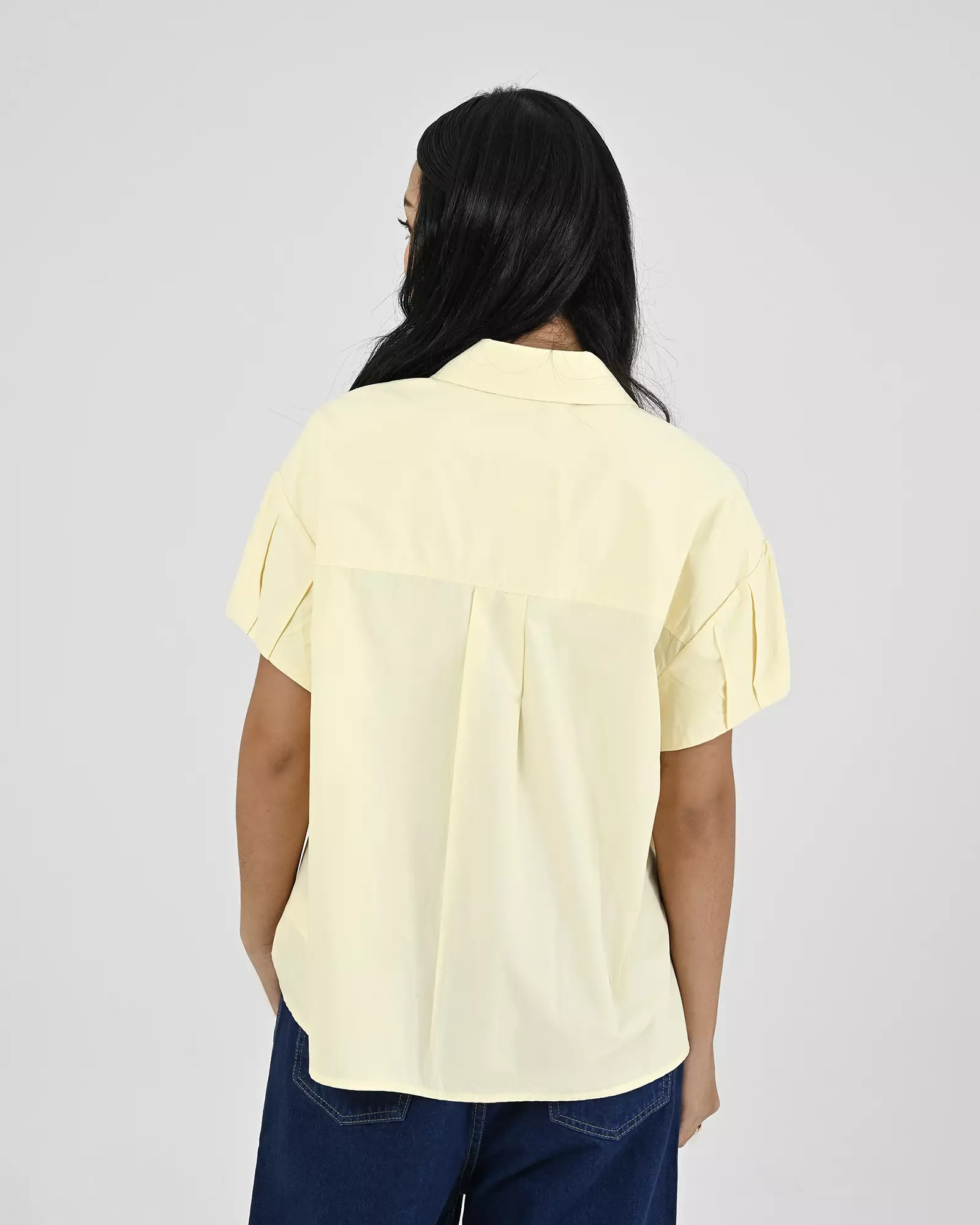 Geulis.id FUJITA SHIRT - Yellow