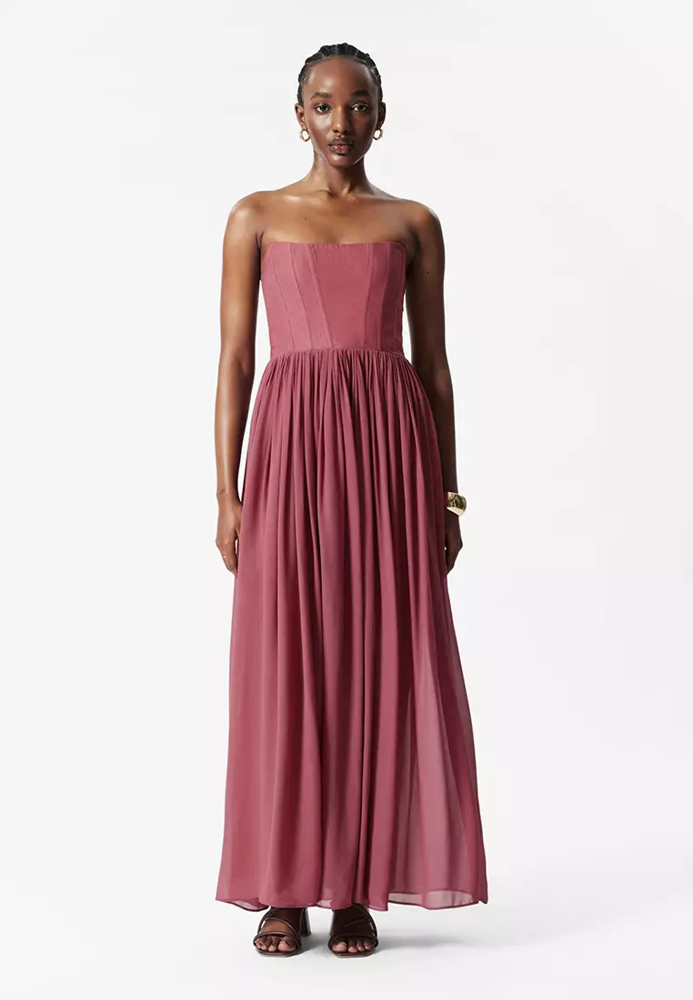 sachin and babi light blue dress Vera Wang Deep Purple Gown – Reloved main image 1
