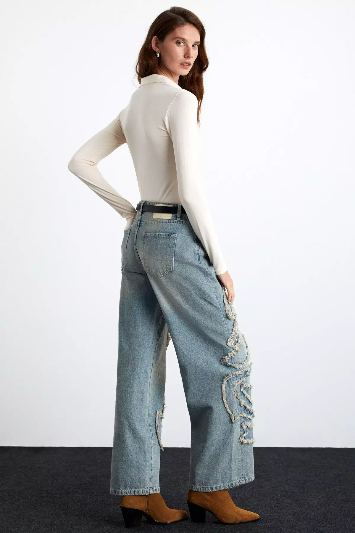 Polo Collar Slim Fit Top