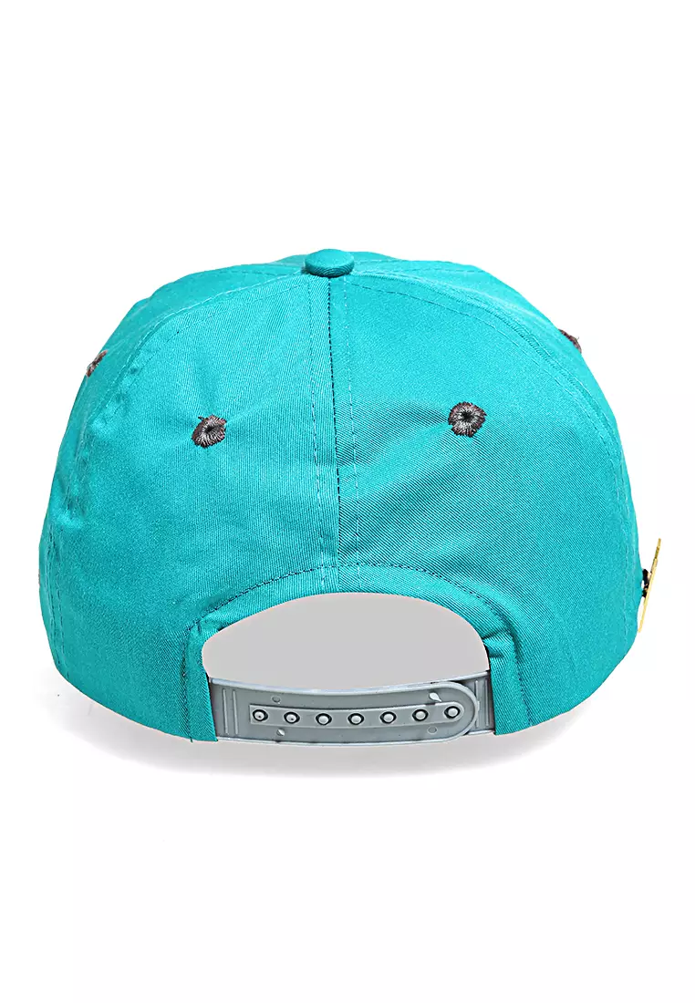 Drsh Aksesoris Fashion Topi Baseball Unisex Bordir Huruf A Resizable Strap Material Cotton ORIGINAL - Tosca