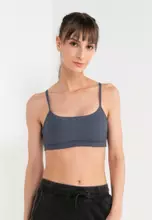 Buy Cotton On Body Rib Workout Yoga Crop Bra 2023 Online