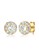 Elli Germany white Perhiasan Wanita Perak Asli - Silver Anting Crystals Gold-Plated 56D04ACEA7211DGS_2