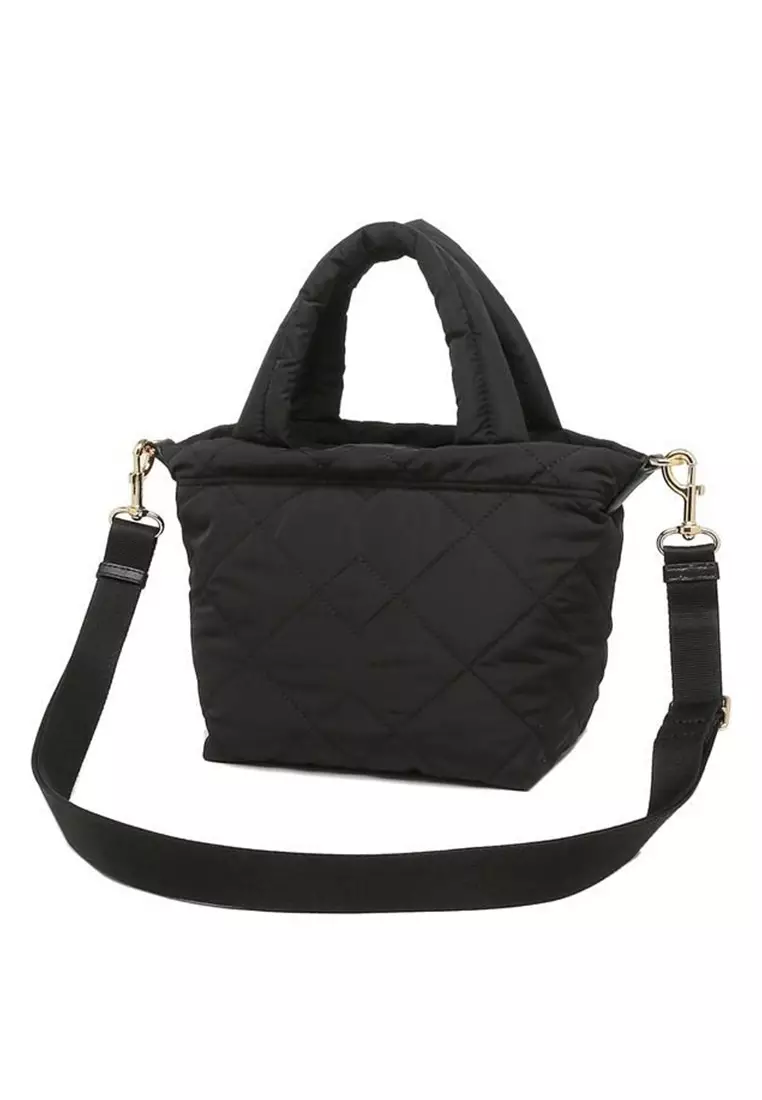 Quilted Nylon Mini Tote M0016681 Black
